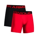 Pánské boxerky Under Armour  Tech 6in 2 Pack-RED