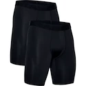 Pánské boxerky Under Armour  Tech Mesh 9in 2Pack Black