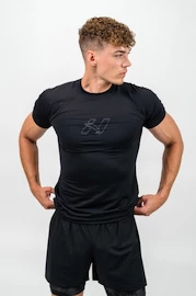 Pánské kompresní tričko Nebbia Performance+ Kompresní Sportovní Tričko ENDURANCE black