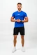 Pánské kraťasy Nebbia Performance+ Teplákové Relaxed-Fit Kraťasy MAXIMUM black