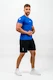 Pánské kraťasy Nebbia Performance+ Teplákové Relaxed-Fit Kraťasy MAXIMUM black