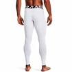 Pánské legíny Under Armour  ColdGear Armour Leggings White