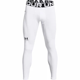 Pánské legíny Under Armour ColdGear Armour Leggings White