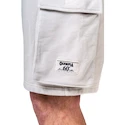 Pánské šortky Nebbia NEBBIA x OLYMPIA Washed Loose Fit Cargo Shorts LEGACY 787 light grey