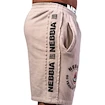 Pánské šortky Nebbia NEBBIA x OLYMPIA Washed Sweat Shorts LEGEND 786 light grey