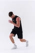 Pánské šortky Nebbia  Relaxed-fit Shorts with Side Pockets 319 black