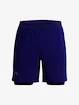 Pánské šortky Under Armour  LAUNCH 7'' 2-IN-1 SHORT-BLU