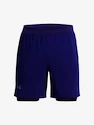 Pánské šortky Under Armour  LAUNCH 7'' 2-IN-1 SHORT-BLU