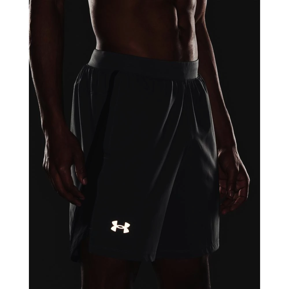 Pánské šortky Under Armour  Launch SW 7'' Short gray Pitch Gray