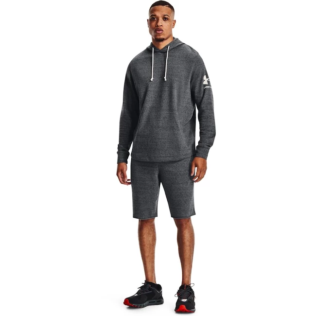 Pánské šortky Under Armour  RIVAL TERRY SHORT gray