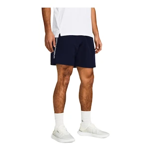 Pánské šortky Under Armour  Tech Woven Wordmark Short Midnight Navy