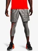 Pánské šortky Under Armour  Woven Emboss Shorts-GRY S