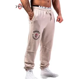 Pánské tepláky Nebbia NEBBIA x OLYMPIA Washed Sweat Joggers LEGEND 795 light grey