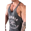 Pánské tílko Nebbia NEBBIA x OLYMPIA Washed Muscle Back Stringer GOLDEN AGE 791 black