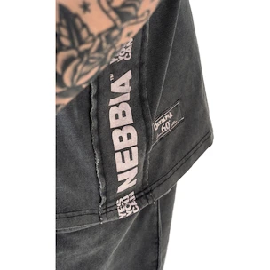 Pánské tílko Nebbia NEBBIA x OLYMPIA Washed Muscle Back Stringer GOLDEN AGE 791 black