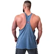 Pánské tílko Nebbia NEBBIA x OLYMPIA Washed Muscle Back Stringer GOLDEN AGE 791 blue