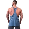 Pánské tílko Nebbia NEBBIA x OLYMPIA Washed Muscle Back Stringer GOLDEN AGE 791 blue