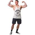Pánské tílko Nebbia NEBBIA x OLYMPIA Washed Muscle Back Stringer GOLDEN AGE 791 light grey