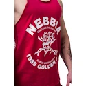 Pánské tílko Nebbia NEBBIA x OLYMPIA Washed Muscle Back Stringer GOLDEN AGE 791 red