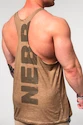 Pánské tílko Nebbia  Washed-off Oversized Stringer MAX OUT 359 Light Brown