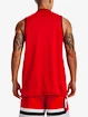 Pánské tílko Under Armour  Baseline Reversible Jsy-RED
