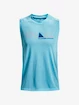 Pánské tílko Under Armour  Run Trail Tank-BLU