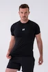 Pánské tričko Nebbia  Functional Slim-fit T-shirt 324 black