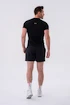 Pánské tričko Nebbia  Functional Slim-fit T-shirt 324 black