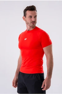 Pánské tričko Nebbia  Functional Slim-fit T-shirt 324 red