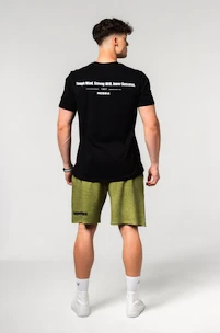 Pánské tričko Nebbia  Muscle Fit T-shirt FLEXIN' 358 Black