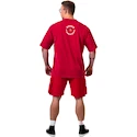 Pánské tričko Nebbia NEBBIA x OLYMPIA Washed Oversized T-Shirt GOLDEN AGE 790 red