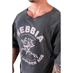 Pánské tričko Nebbia NEBBIA x OLYMPIA Washed Rag Top GOLDEN AGE 788 black