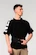 Pánské tričko Nebbia  Oversized T-shirt LIFTING CLUB Black