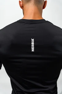 Pánské tričko Nebbia Performance+ Short-Sleeve Sports T-shirt RESISTANCE 348 black