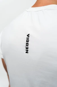 Pánské tričko Nebbia Performance+ Short-Sleeve Sports T-shirt RESISTANCE 348 white