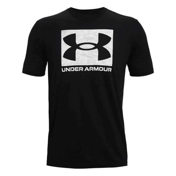 Pánské tričko Under Armour  ABC CAMO BOXED LOGO SS Black