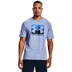 Pánské tričko Under Armour  BOXED SPORTSTYLE SS Washed Blue