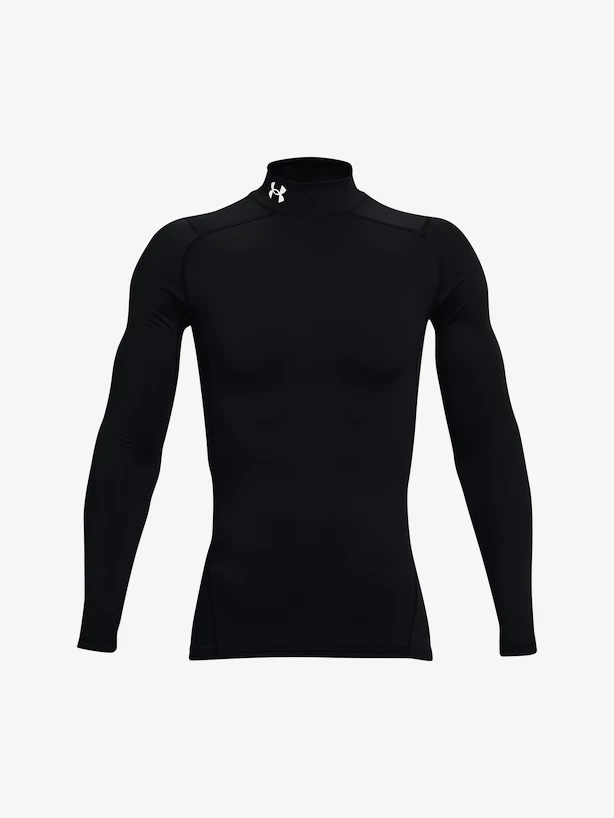 Pánské tričko Under Armour  Comp Mock-BLK