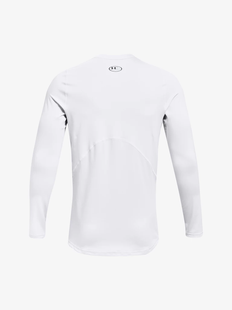 Pánské tričko Under Armour  Fitted Crew-WHT
