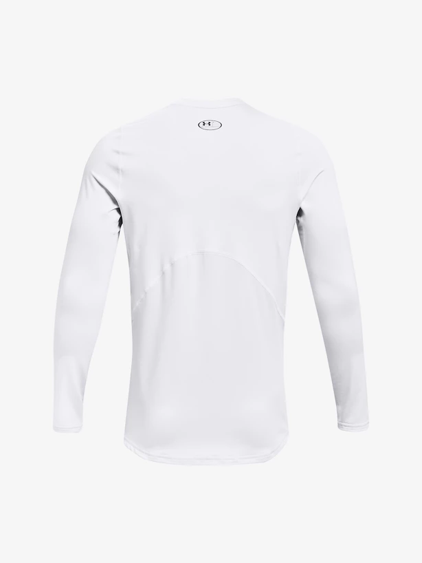 Pánské tričko Under Armour  Fitted Crew-WHT