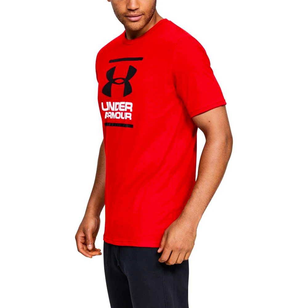 Pánské tričko Under Armour  Foundation SS T Red