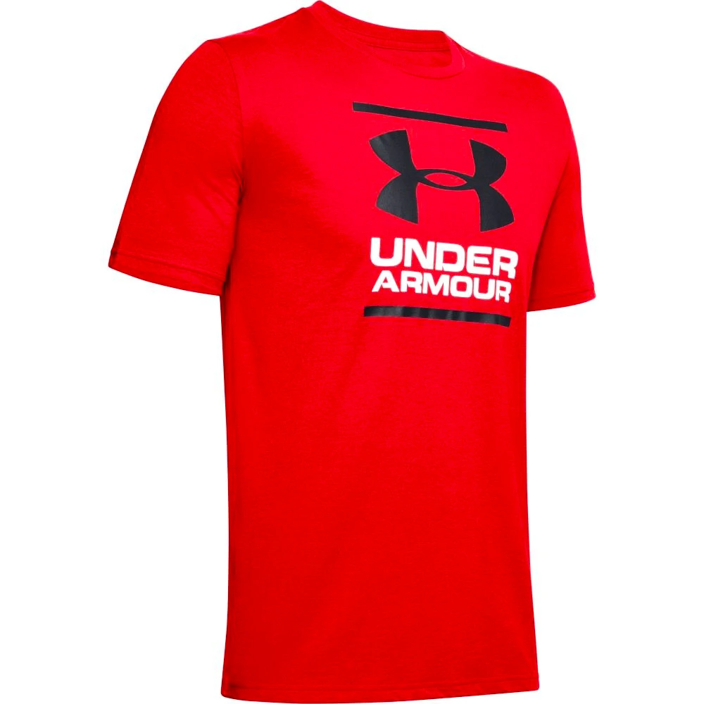 Pánské tričko Under Armour  Foundation SS T Red