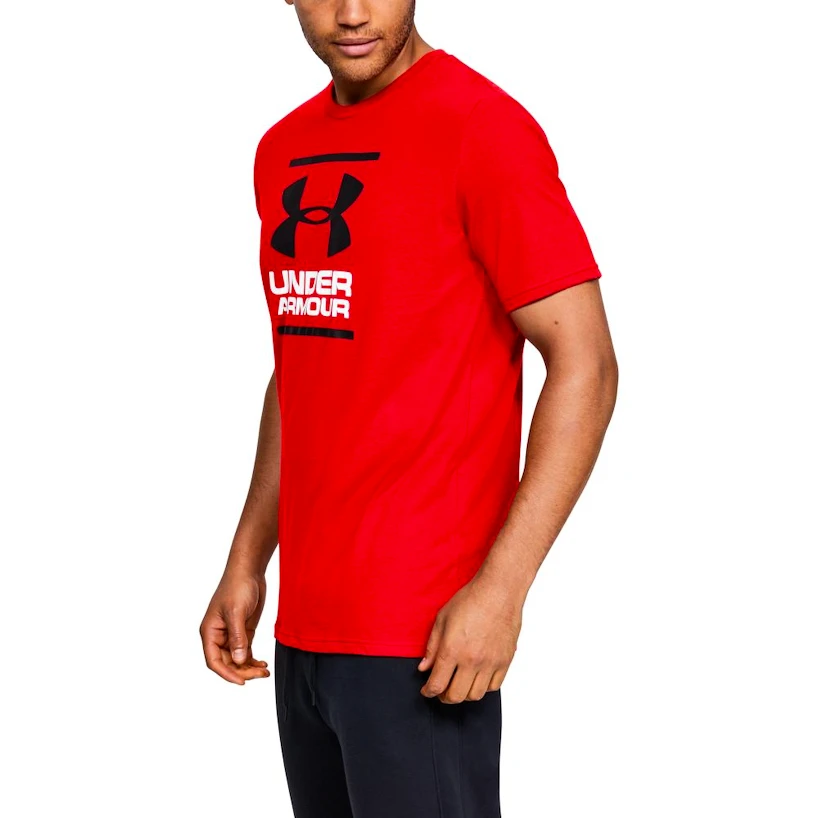 Pánské tričko Under Armour  Foundation SS T Red