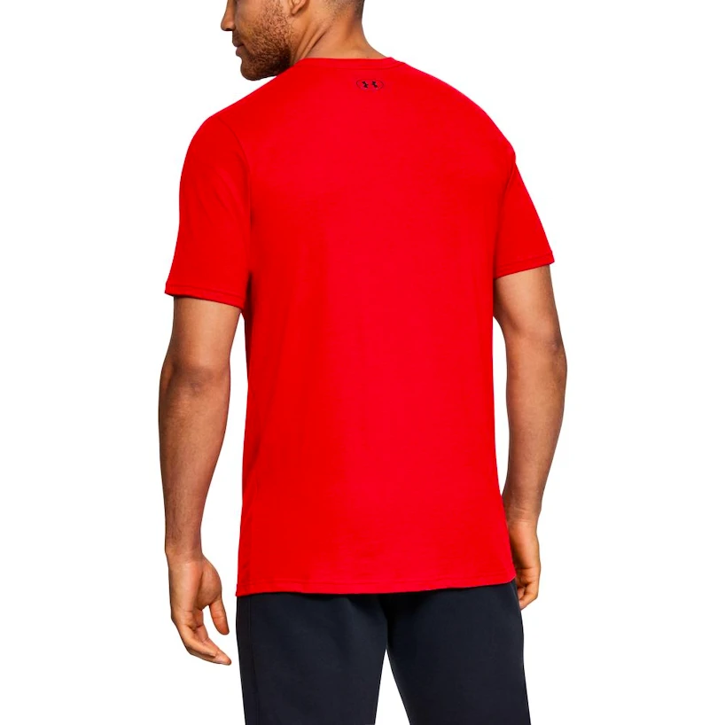 Pánské tričko Under Armour  Foundation SS T Red