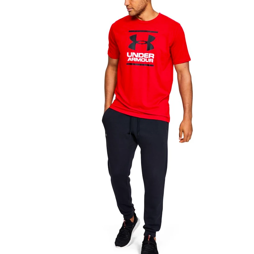 Pánské tričko Under Armour  Foundation SS T Red