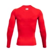 Pánské tričko Under Armour  HG Armour Comp LS-RED