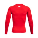 Pánské tričko Under Armour  HG Armour Comp LS-RED