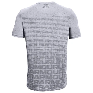 Pánské tričko Under Armour  Seamless Wordmark SS Grey S
