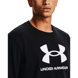 Pánské tričko Under Armour  SPORTSTYLE LOGO LS-BLK S