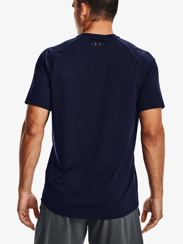 Pánské tričko Under Armour  Tech 2.0 SS Tee Novelty-NVY S
